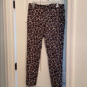 H&M Leopard pants